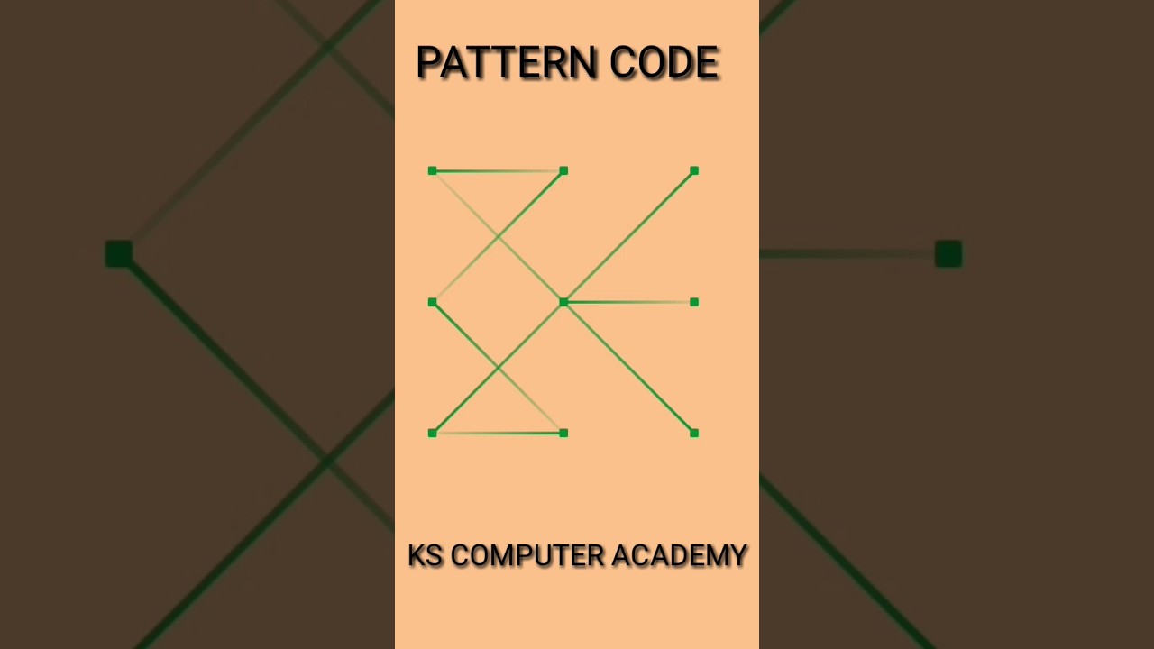 Pattern Code, Pattern Unlock, 