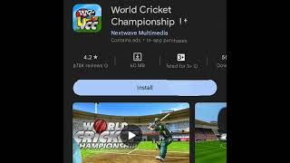 Top 5 Cricket Games Under 100MB for Android #shorts screenshot 5