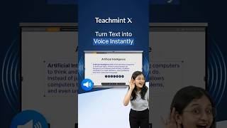 Text-to-Speech on Interactive Whiteboard |Teachmint X Digital Board for Teaching