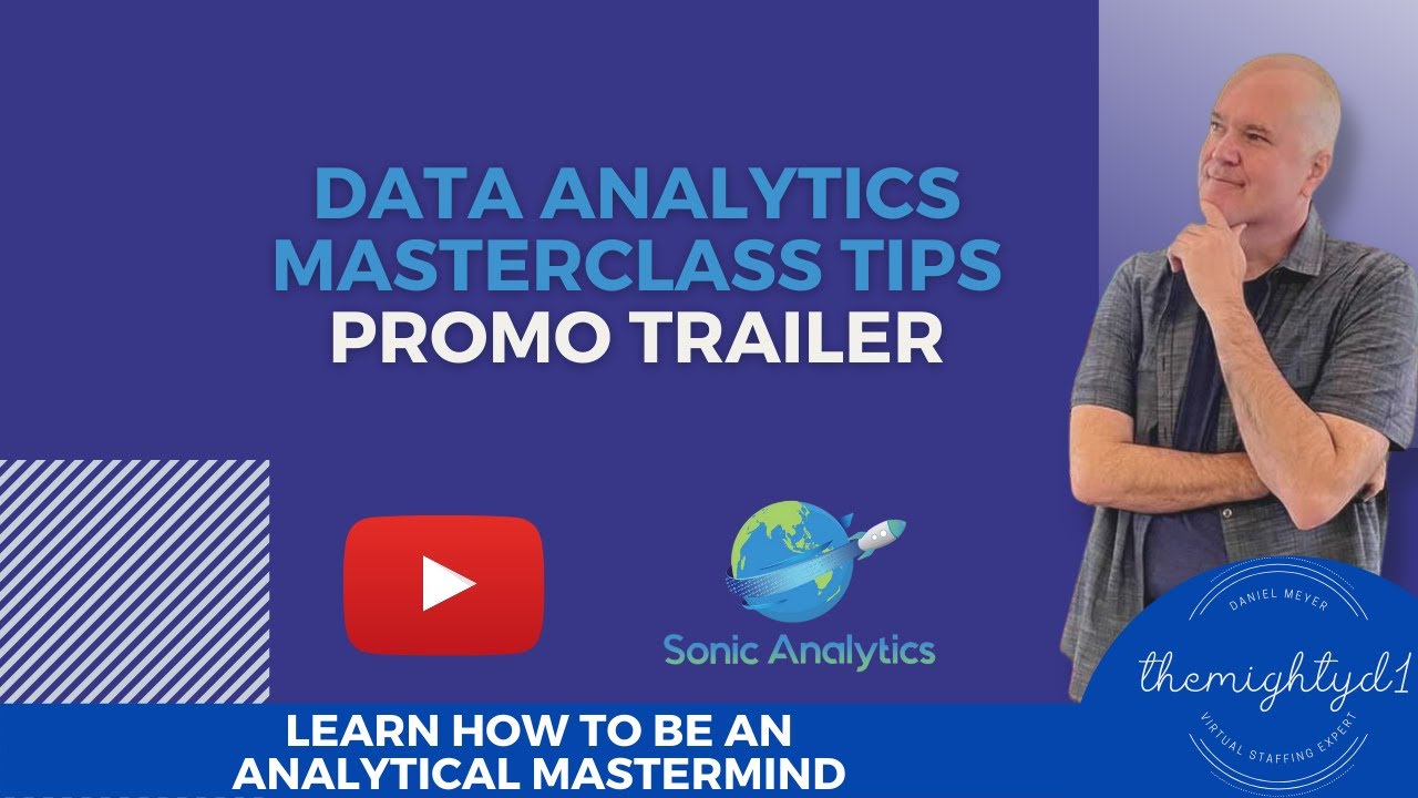 Data Analytics Master Class Tips Promo Trailer - YouTube