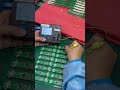 Testing our PCB assemblies. #electronics #pcba #pcb #factory