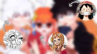 Illustrating Nika, Nami, & Luffy | One Piece SPEEDPAINT
