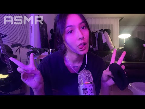 ASMR ☆ chill & cozy late night triggers (tingly)