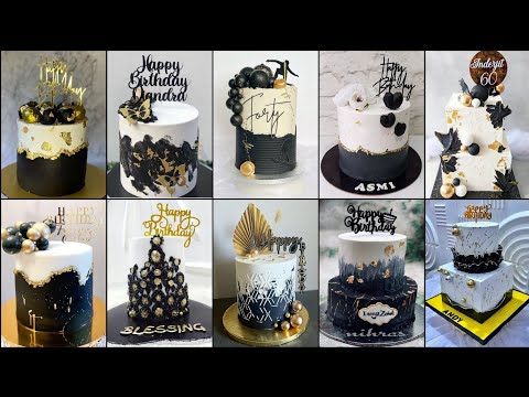back-&-white-cake-decorating-ideas-2022/black-&-white-cake-design/birthday-cake-design/cake-ideas