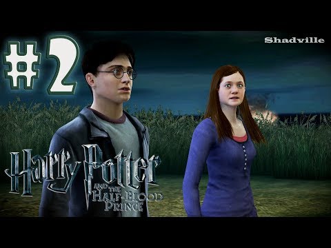 Видео: Harry Potter and the Half-Blood Prince (PC) Прохождение #2: Нора в огне