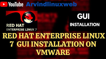 Red Hat Enterprise Linux 7 GUI Installation On VMware