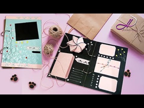 Scrapbook Diy | Cách Làm Album Hình Đơn Giản Dễ Làm | Handmade Dream(Hn) -  Youtube