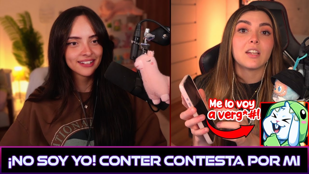VICKY REVELA A SUS AMIGAS QUE CONTER AVECES CONTESTA SUS MENSAJES #vickypalami #twitch