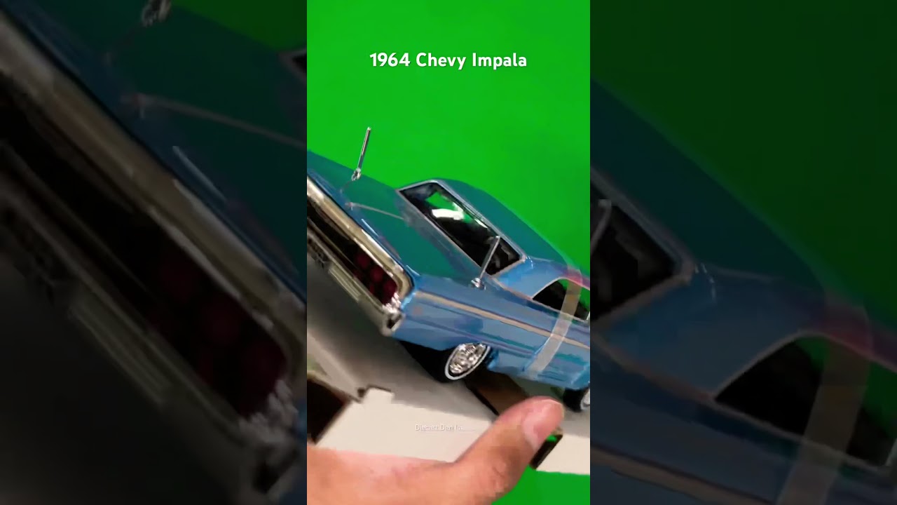 1964 Chevrolet Impala SS Blue 1/24 Scale Diecast Model Car #Maisto #diecast