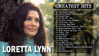 Loretta Lynn Greatest Hits Playlist - Loretta Lynn Best Songs Country Hits Album