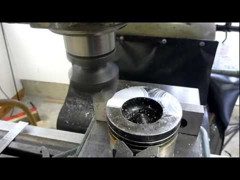Milling PC35 Pistons