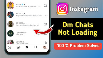 Fix Instagram Dm Chats Not Loading Problem 