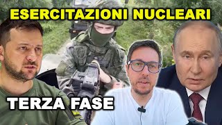 La RUSSIA avvia la TERZA FASE delle ESERCITAZIONI NUCLEARI non strategiche