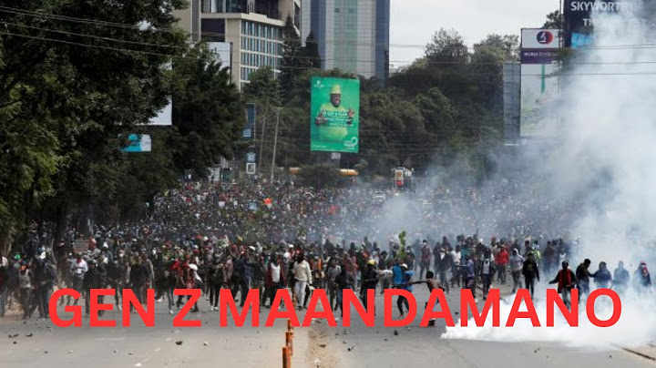 LIVE; TOTAL SHUTDOWN IN KENYA/ GEN Z DEMONSTRATION AT NAIROBI CBD/ OCCUPY STATE HOUSE