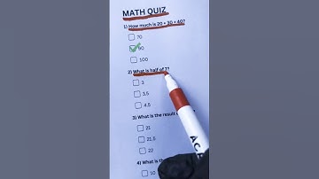 Math Quiz