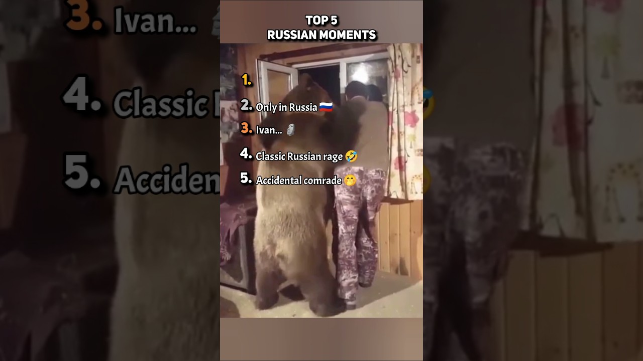 Ranking The Top 5 Russian Moments #shortsviral