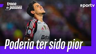 FLAMENGO JOGA MAL E PERDE O PRIMEIRO JOGO PARA O LANÚS NA ARGENTINA | TROCA DE PASSES | sportv