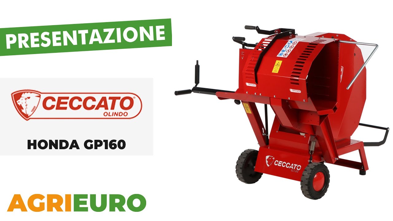 Ceccato Olindo Honda GP160 - Tagliatronchi a scoppio - Sega circolare a cavalletto a benzina