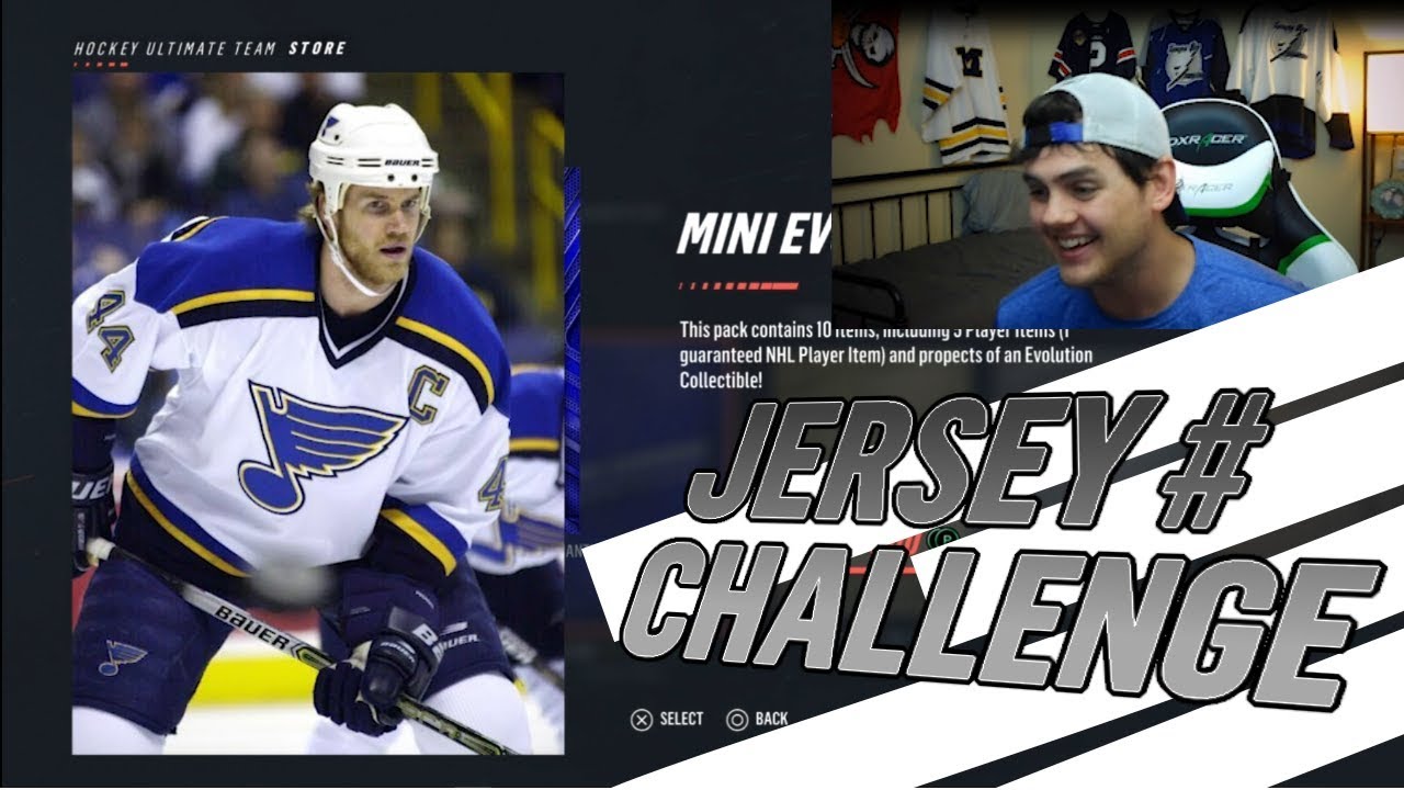JERSEY NUMBER QUIZ - NHL 19 PACK CHALLENGE