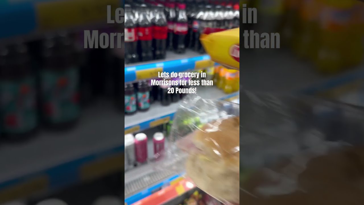 Grocery Shop In Morrisons UK Shorts Shopping England Viralvideo