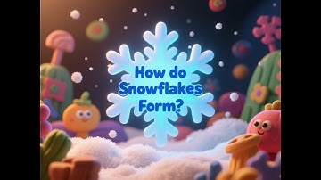 How Do Snowflakes Form? | Kids Facts | Amazing Snowflake Facts for Kids | Big Questions Quest | Kids