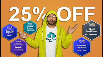 AWS 25% OFF All Certification Exam Voucher with FREE exam retake