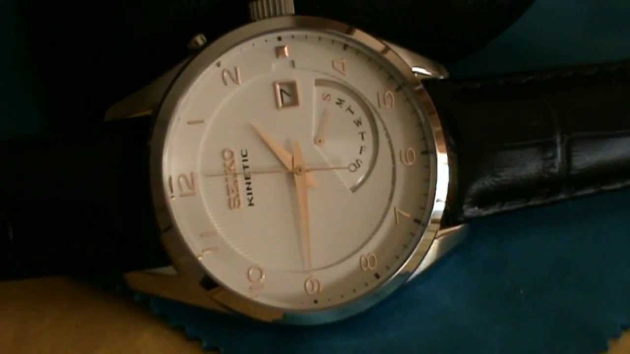 SEIKO KINETIC CAL. 5M84 - YouTube