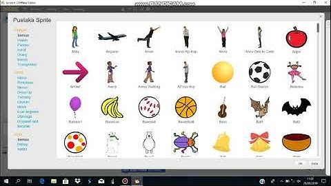 Tutorial membuat percakapan di Scratch