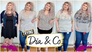 TRYING Dia & Co Plus Size Try On Haul screenshot 1