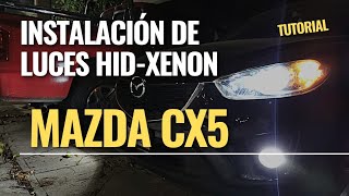 INSTALACIÓN DE LUCES XENON MAZDA CX5