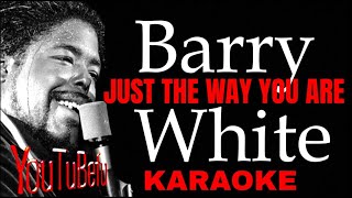 Video thumbnail of "Just the way you are - KARAOKE"