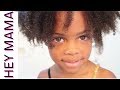 CURLY KIDS WASH DAY NATURAL HAIR ROUTINE I CURLY HAIR PRODUCTS 4b hair