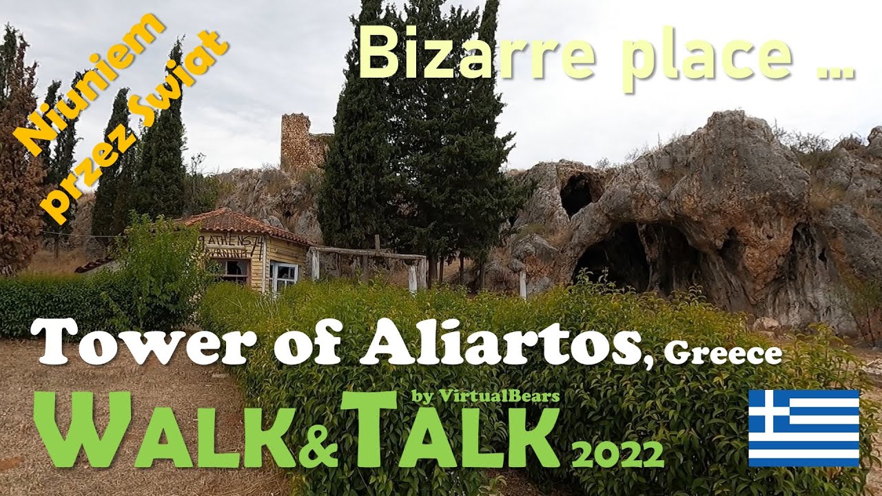 Walk&Talk '22 #55 Tower of Aliartos, Greece, a random discovery we make on the side of the road :)