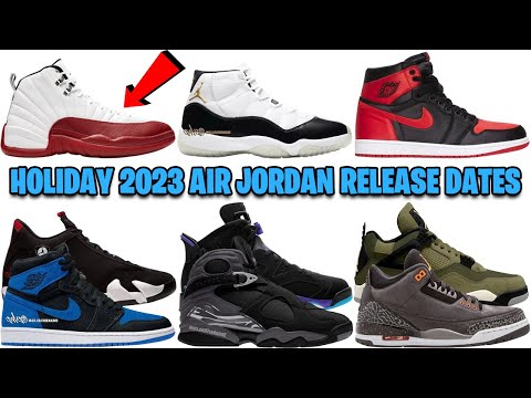 Air Jordan November 2023 Release Dates