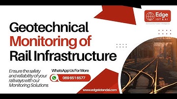 Geotechnical Monitoring of Rail Infrastructure