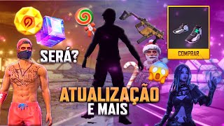 É AMANHÃ! TÊNIS ANGELICAL, PEDRA DA EVOLUÇÃO DE GRAÇA? SKIN RARA, ATUALIZAÇÃO DE NATAL, VECTOR - FF