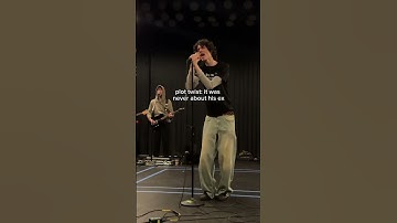 Thumbnail of the shirts? @sombr-l6e #youtubeshorts #musician #concert #shortvideo #relatable #explore #shorts