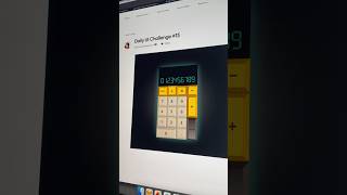 Daily UI challenge - calculator design #shorts #dailyui #ui #graphicdesign screenshot 3