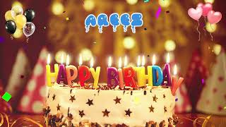 AREEZ Happy Birthday Song – Happy Birthday to You