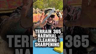 Let’s clean &amp; make sharper my @Terrain365 narwhal #knifeantelife #terrain365 #knifelife #knifeclub