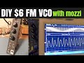 [ $6 ] DIY modular synth FM VCO with arduino mozzi library | 2 operational FM synthesizer