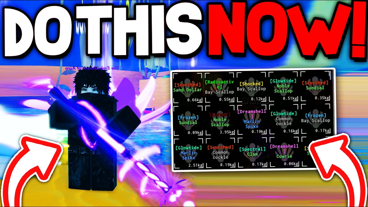 Shells Guide! (Codes, Best Tideclaw Progression, Sun Shard & Locations ...