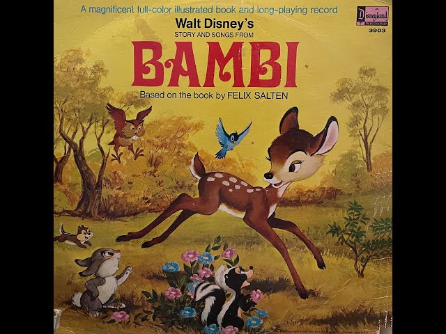 Bambi (1969 Disneyland Record & Picture Book) [2022 CDN Remastered