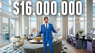 $16,000,000 Nyc Penthouse Tour #Shorts #Nyc