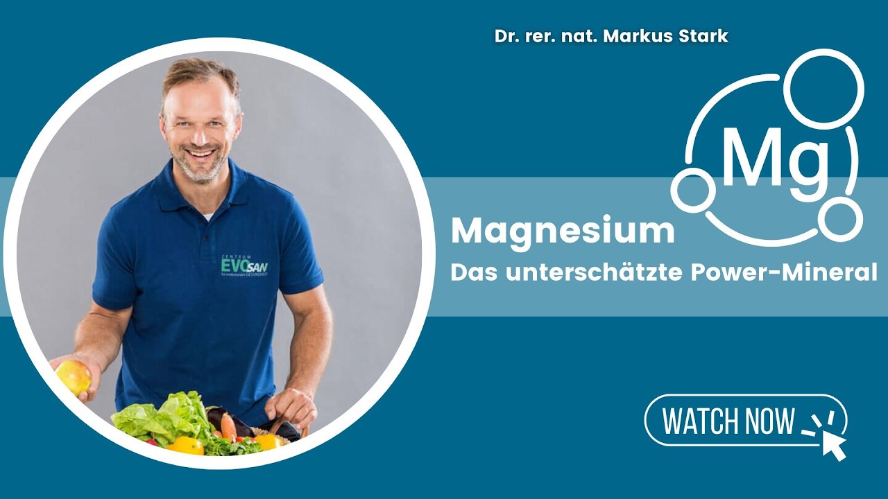 Wie Stress deinen Magnesiumbedarf 10-FACH erhöht - Dr. rer. nat. Markus STARK