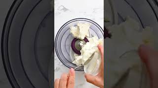 Healthy Recipes-This Whipped Feta Dip combines feta cheese
