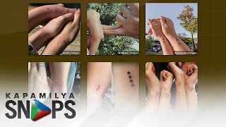 Pinoy Celebrities who have gotten matching tattoos | Kapamilya Snaps Pinoy Celebrities who have gotten matching tattoos | Kapamilya Snaps