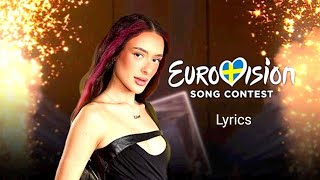 Eden Golan - Hurricane Israel (Lyrics) Eurovision 2024