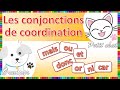 Les conjonctions de coordination