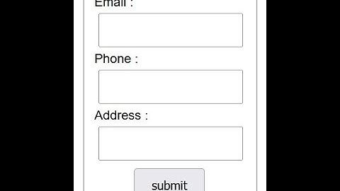 contact form in html css || login form in html css urdu/hindi